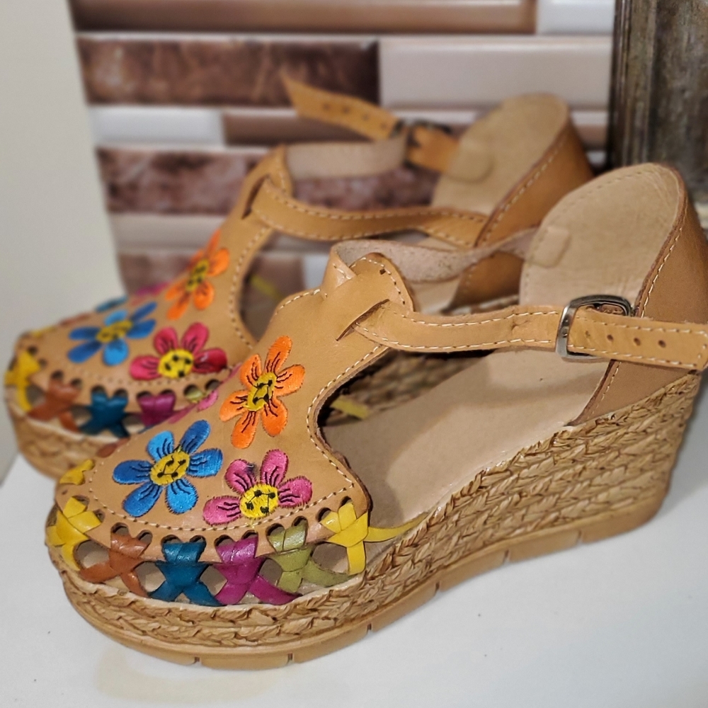 Leather Wedges